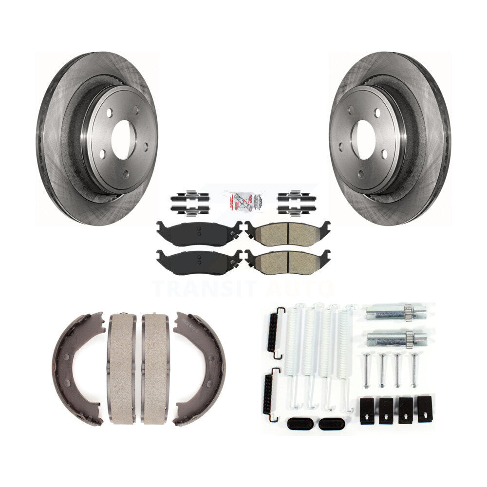 Transit Auto K8A-108774 Disc Brake Kit for 2002-2008 Dodge Ram 1500, Chrysler Aspen, Dodge Durango - Rear product image