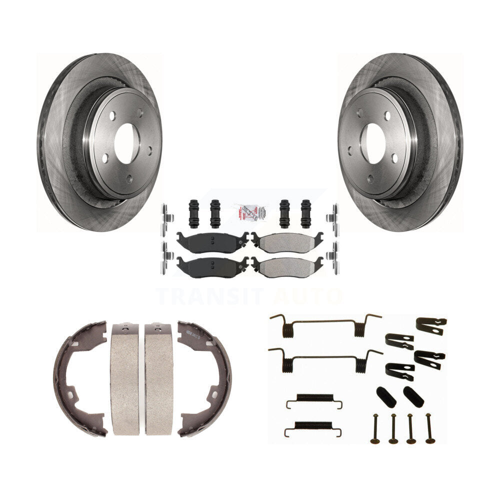 Transit Auto K8A-108781 Disc Brake Kit for 2007-2008 Dodge Ram 1500 - Rear product image