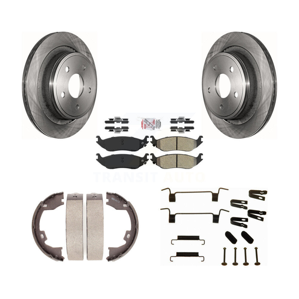 Transit Auto K8A-108784 Disc Brake Kit for 2007-2008 Dodge Ram 1500 - Rear product image
