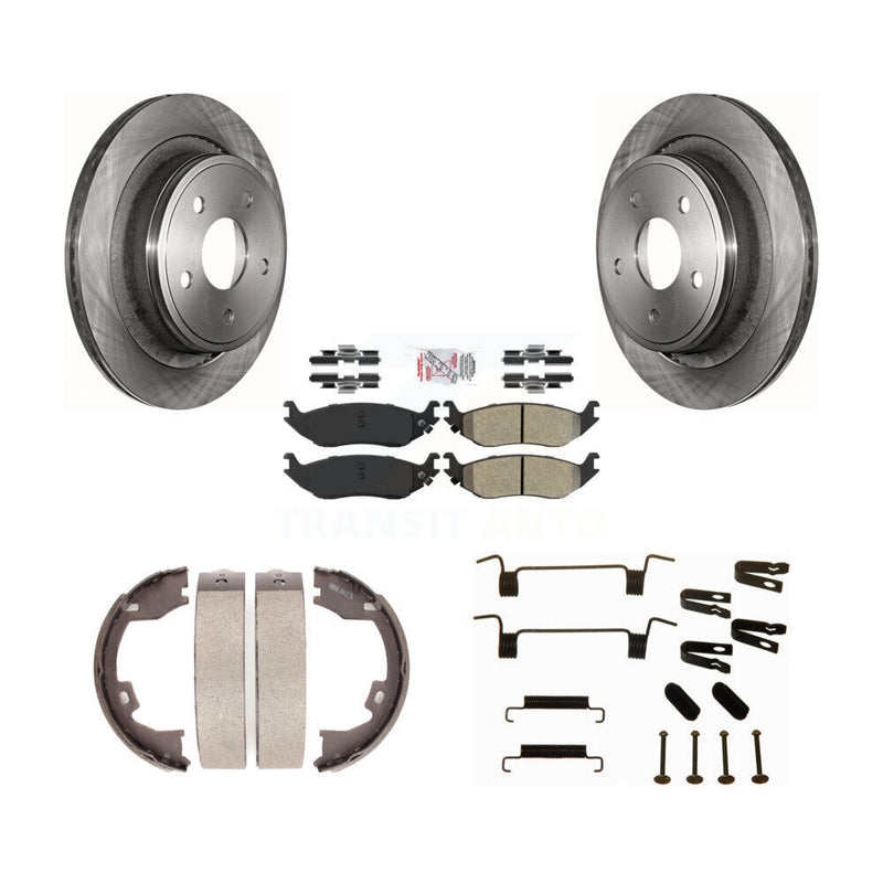 Transit Auto K8A-108784 Disc Brake Kit for 2007-2008 Dodge Ram 1500 - Rear product image
