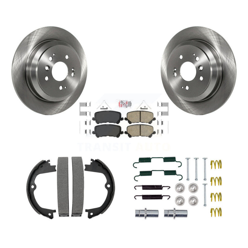 Transit Auto K8A-108795 Disc Brake Kit for 2016-2024 Honda Passport, Honda Ridgeline, Honda Pilot - Rear product image