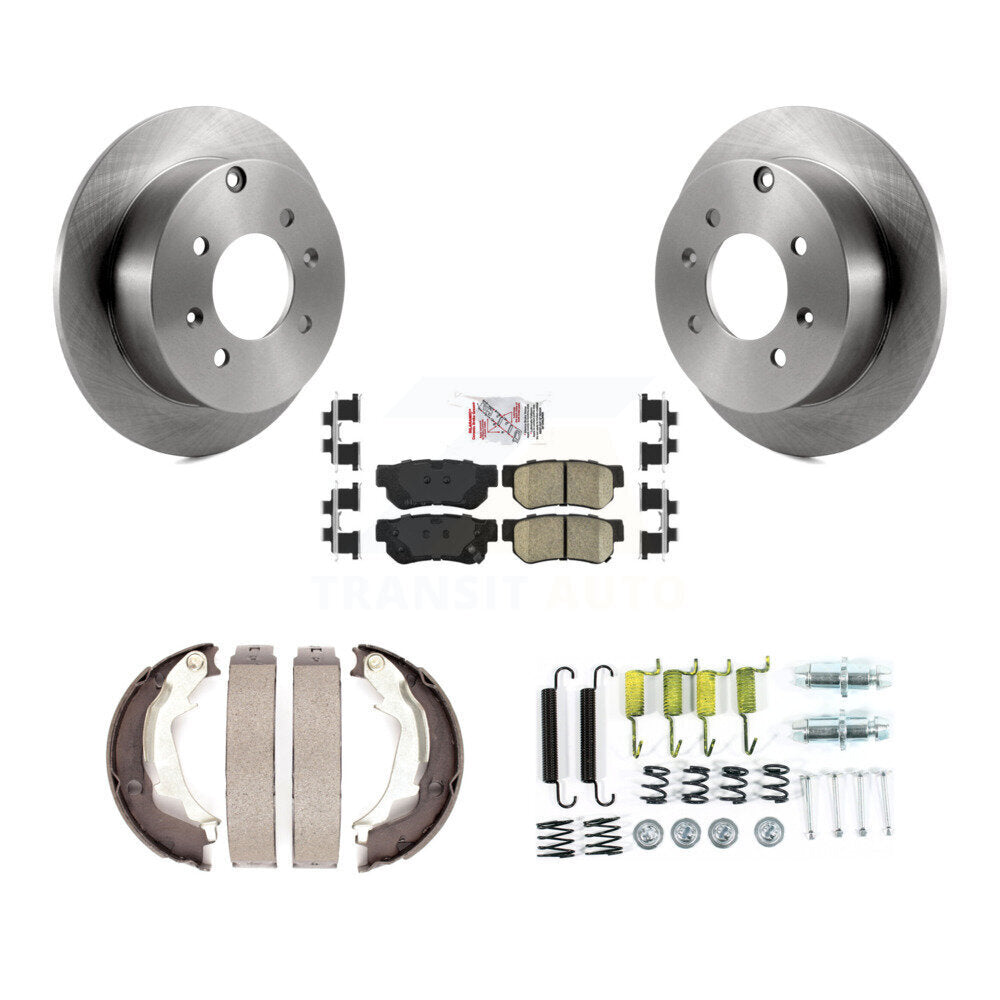 Transit Auto K8A-108799 Disc Brake Kit for 1999-2006 Kia Optima, Hyundai Sonata - Rear product image