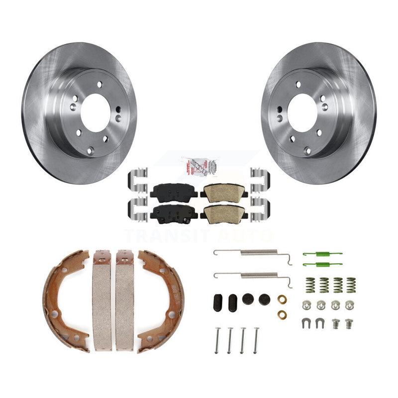 Transit Auto K8A-108814 Disc Brake Kit for 2008-2010 Hyundai Sonata - Rear product image