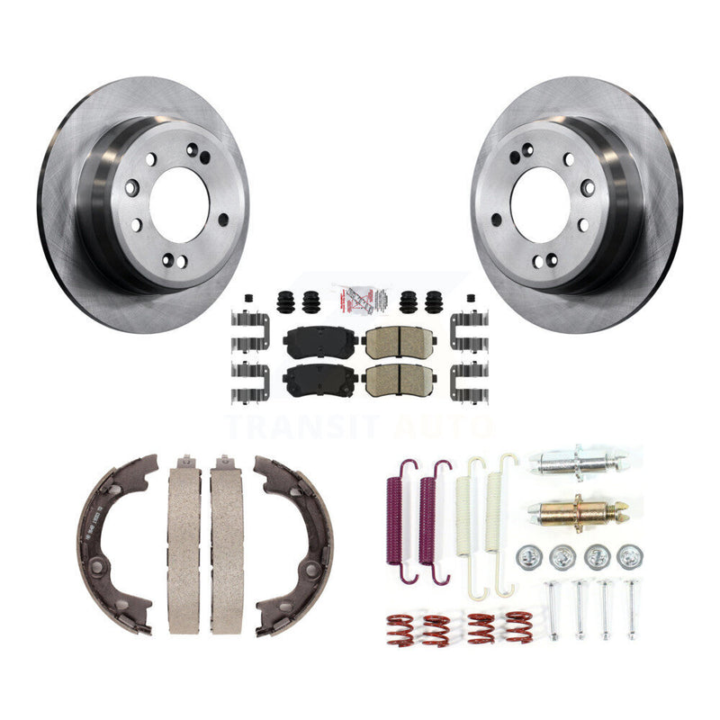 Transit Auto K8A-108818 Disc Brake Kit for 2009-2011 Hyundai Elantra - Rear product image