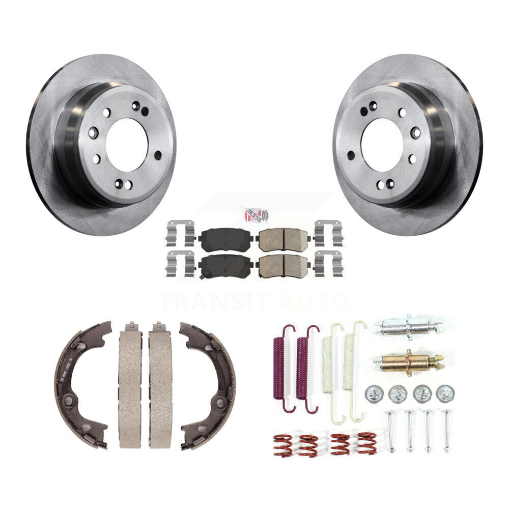 Transit Auto K8A-108819 Disc Brake Kit for 2009-2011 Hyundai Elantra - Rear product image