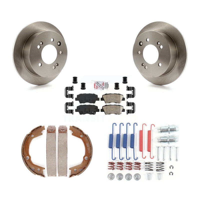Transit Auto K8A-108820 Disc Brake Kit for 2010 Hyundai Elantra - Rear product image