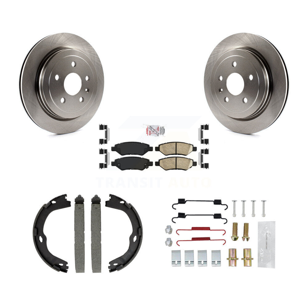 Transit Auto K8A-108827 Disc Brake Kit for 2014 Cadillac CTS - Rear product image