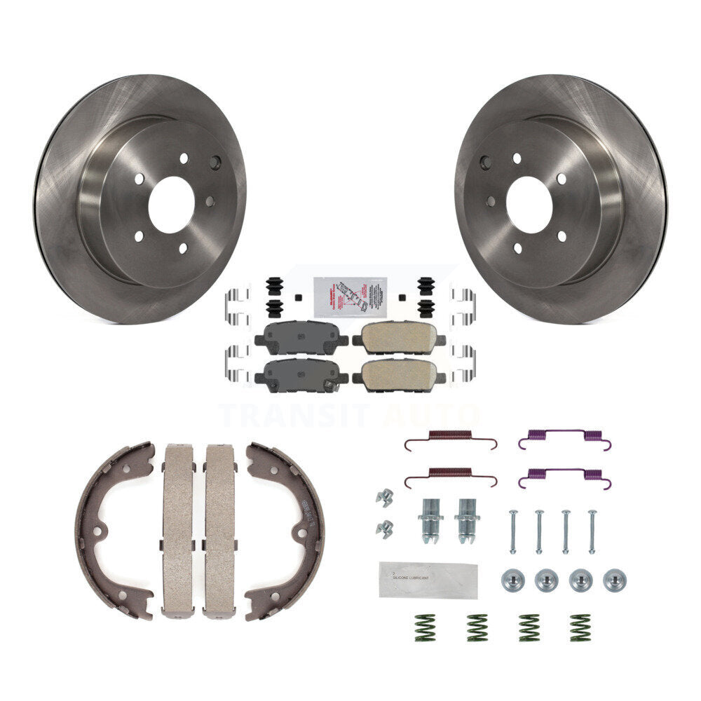 Transit Auto K8A-108832 Disc Brake Kit for 2003-2016 INFINITI Q70, INFINITI Q70L, INFINITI QX70 & more - Rear product image