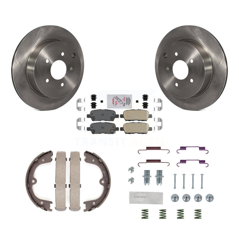 Transit Auto K8A-108832 Disc Brake Kit for 2003-2016 INFINITI Q70, INFINITI Q70L, INFINITI QX70 & more - Rear product image