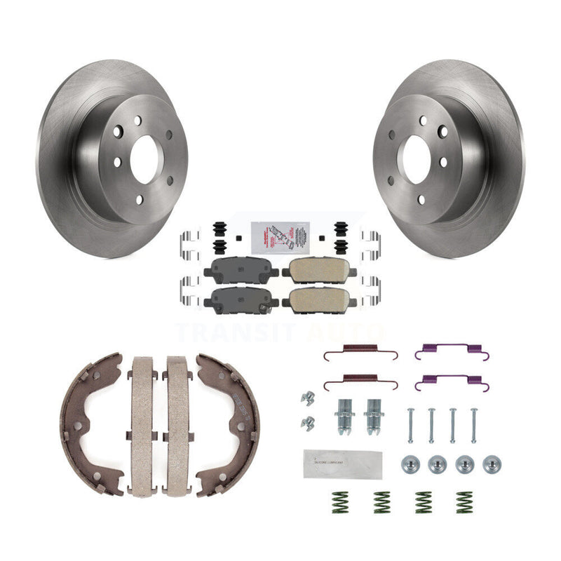 Transit Auto K8A-108843 Disc Brake Kit for 2002-2023 Nissan Altima, Nissan Maxima - Rear product image