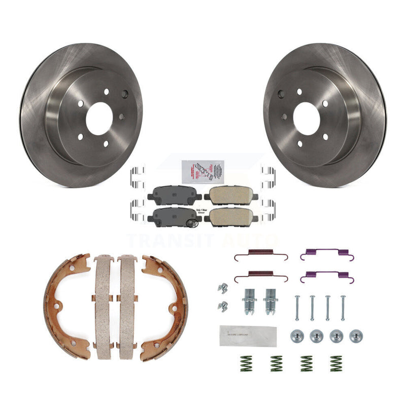 Transit Auto K8A-108844 Disc Brake Kit for 2004-2008 INFINITI FX35, INFINITI FX45, Nissan Quest - Rear product image