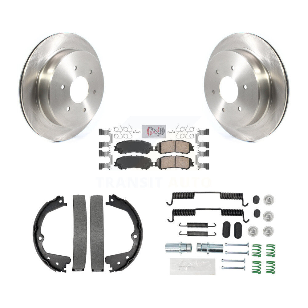 Transit Auto K8A-108856 Disc Brake Kit for 2017-2023 Nissan TITAN - Rear product image