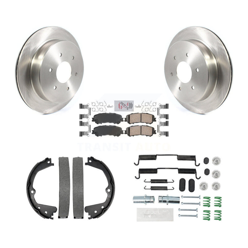 Transit Auto K8A-108856 Disc Brake Kit for 2017-2023 Nissan TITAN - Rear product image