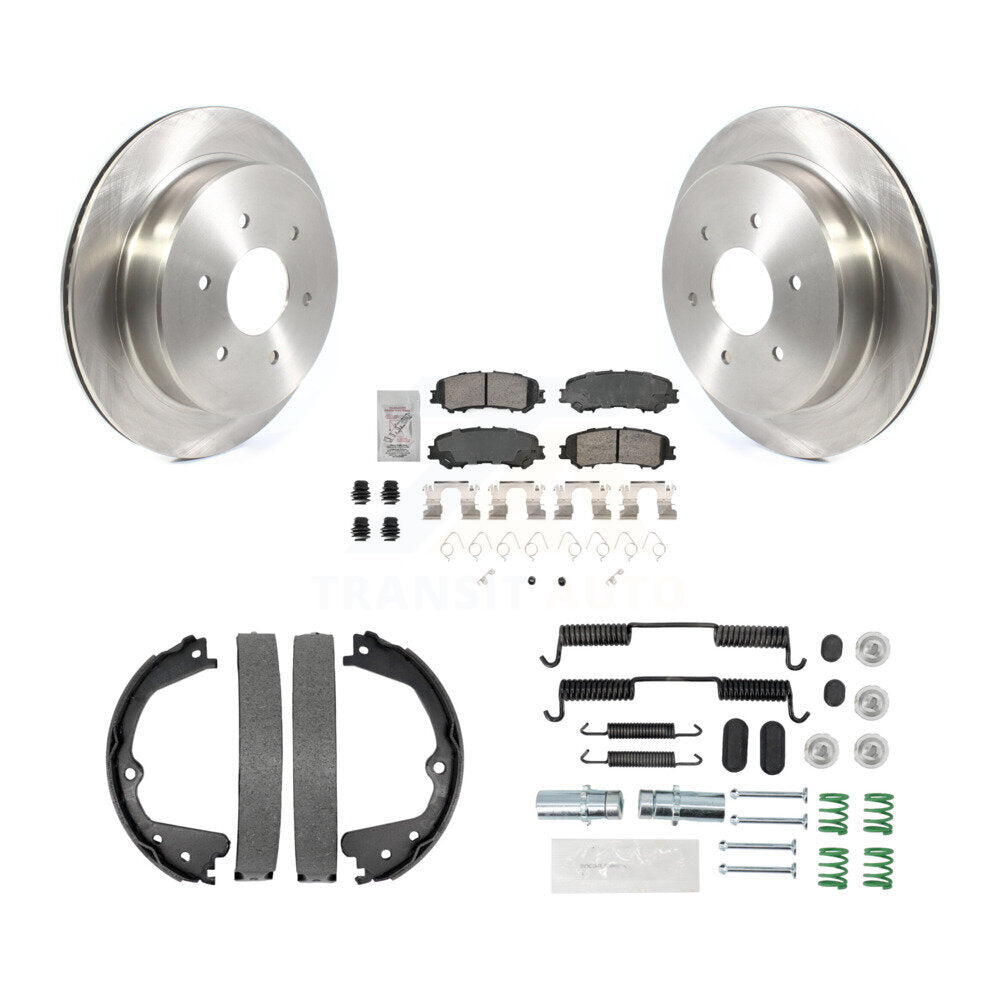 Transit Auto K8A-108857 Disc Brake Kit for 2017-2023 Nissan TITAN - Rear product image