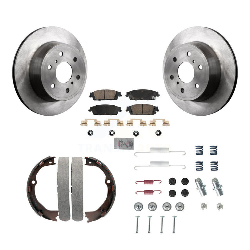 Transit Auto K8A-108859 Disc Brake Kit for 2014-2020 Chevrolet Suburban, GMC Yukon XL, Cadillac Escalade & more - Rear product image