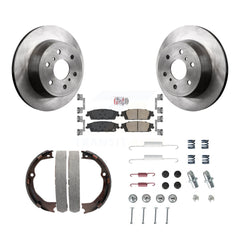 Transit Auto K8A-108860 Disc Brake Kit for 2014-2020 Chevrolet Suburban, GMC Yukon XL, Cadillac Escalade & more - Rear product image