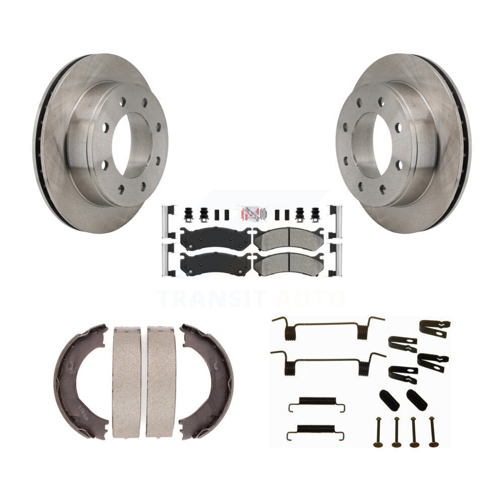 Transit Auto K8A-108878 Disc Brake Kit for 1999-2009 Chevrolet Silverado 1500 HD Classic, Chevrolet Suburban 2500, GMC Sierra 1500 HD Classic & more - Rear product image