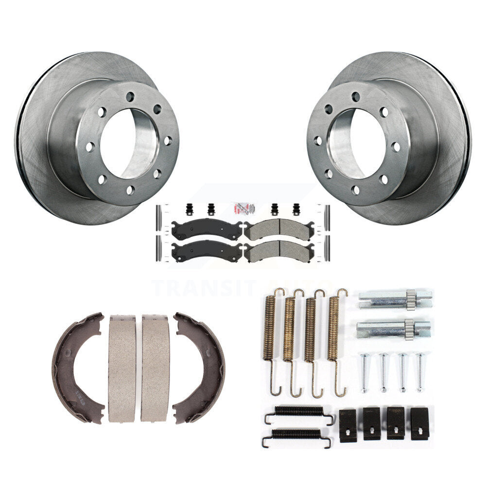 Transit Auto K8A-108881 Disc Brake Kit for 2001-2006 Chevrolet Silverado 3500, GMC Sierra 3500 - Rear product image