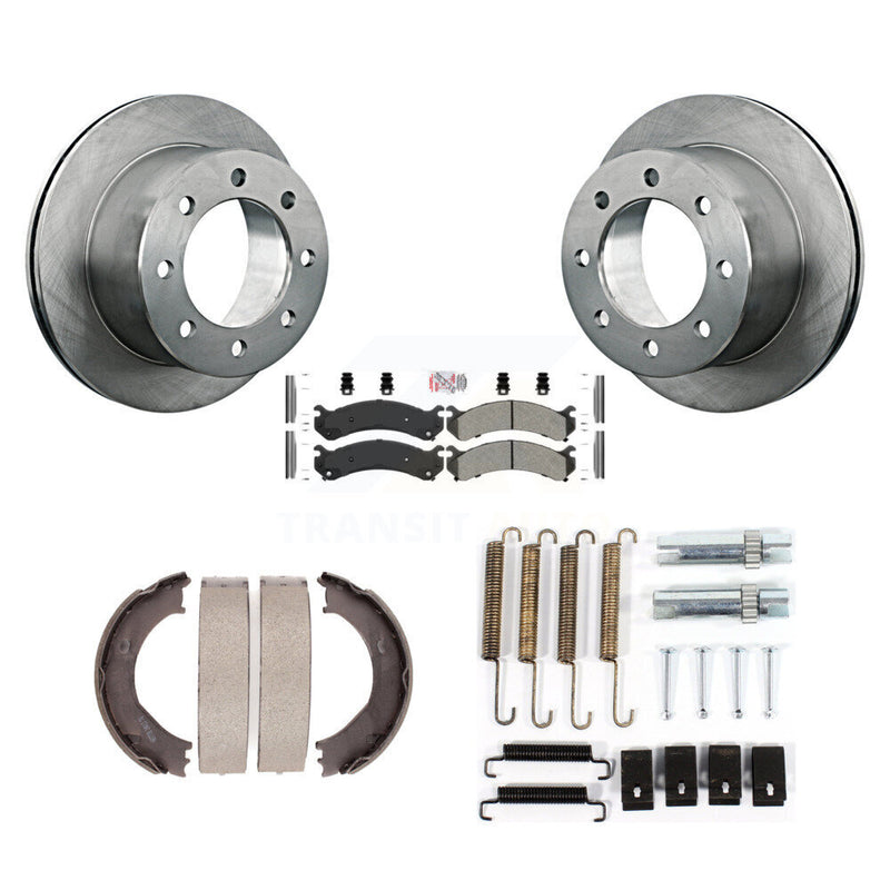 Transit Auto K8A-108881 Disc Brake Kit for 2001-2006 Chevrolet Silverado 3500, GMC Sierra 3500 - Rear product image