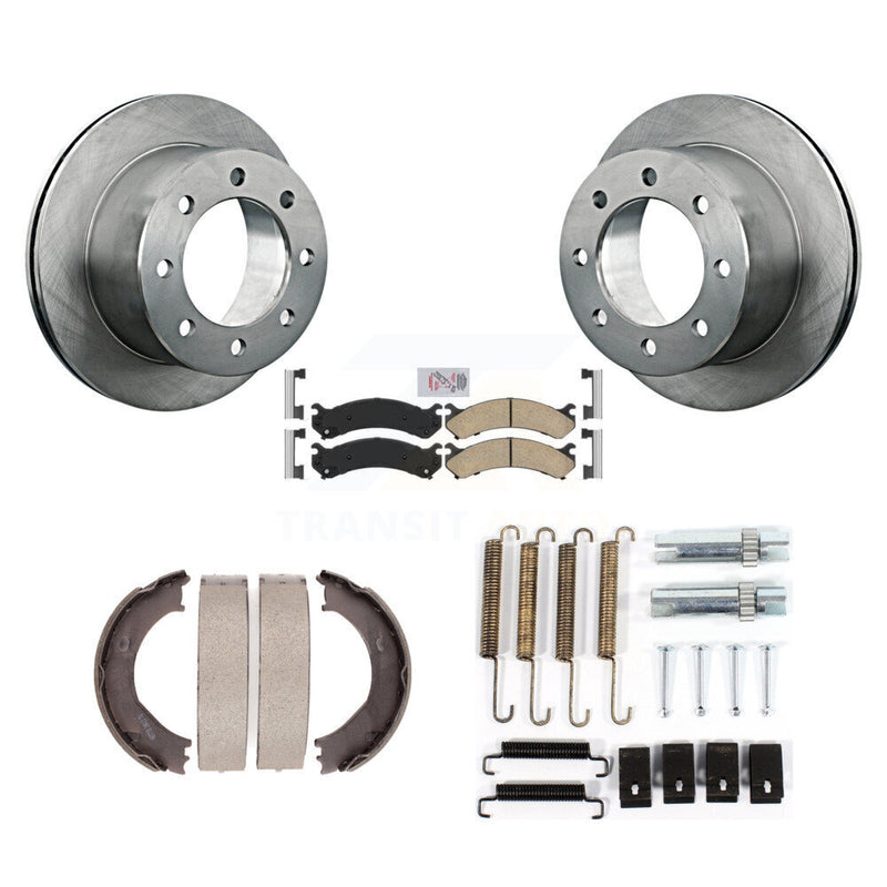 Transit Auto K8A-108882 Disc Brake Kit for 2001-2006 Chevrolet Silverado 3500, GMC Sierra 3500 - Rear product image