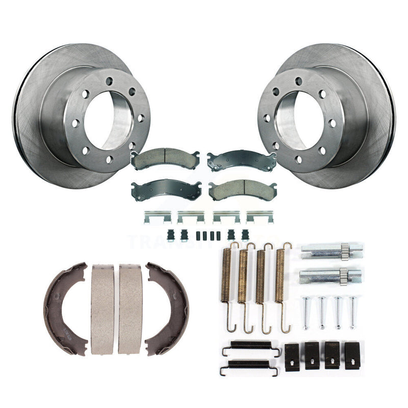 Transit Auto K8A-108883 Disc Brake Kit for 2001-2006 Chevrolet Silverado 3500, GMC Sierra 3500 - Rear product image