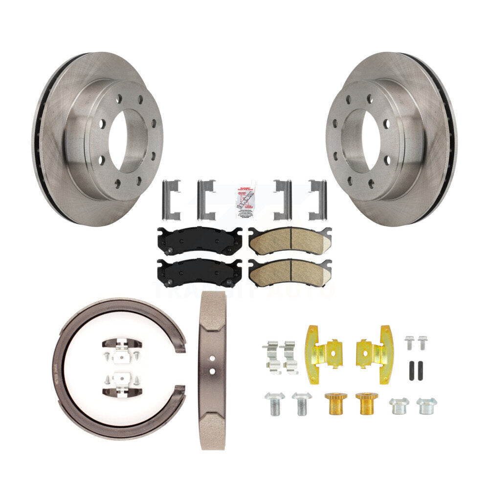 Transit Auto K8A-108890 Disc Brake Kit for 2001-2003 GMC Yukon XL 2500, Chevrolet Silverado 1500 HD, GMC Sierra 1500 HD - Rear product image