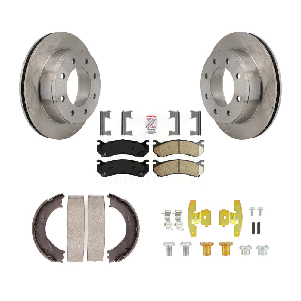 Transit Auto K8A-108891 Disc Brake Kit for 2001-2005 Chevrolet Suburban 2500, GMC Yukon XL 2500, Chevrolet Silverado 1500 HD & more - Rear product image