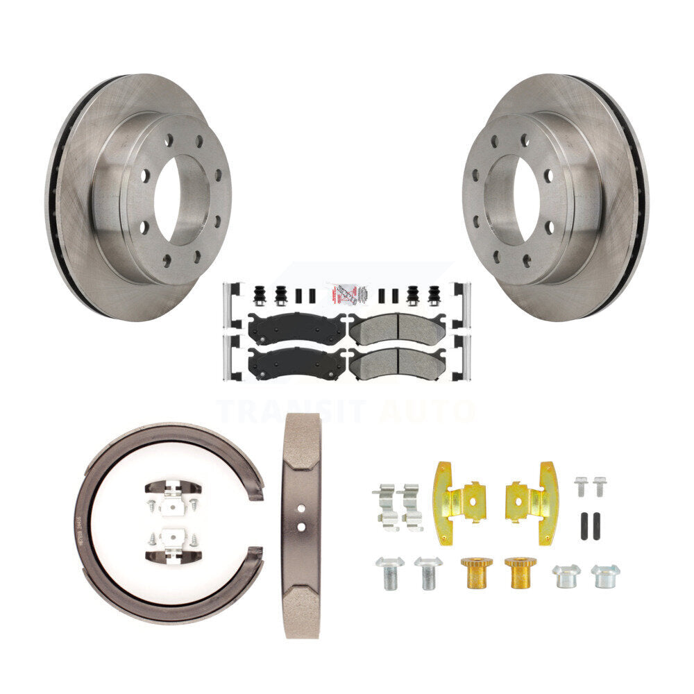 Transit Auto K8A-108892 Disc Brake Kit for 2001-2003 GMC Yukon XL 2500, Chevrolet Silverado 1500 HD, GMC Sierra 1500 HD - Rear product image