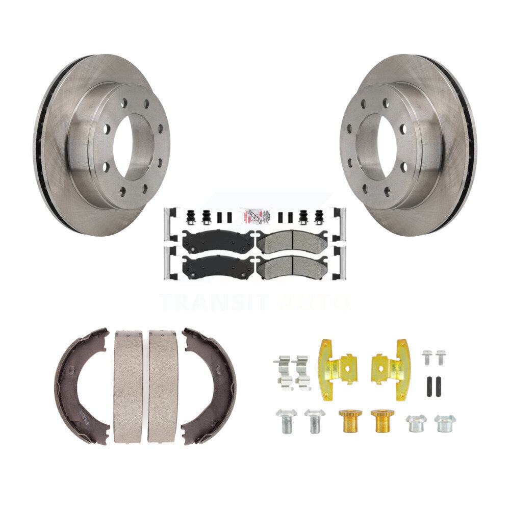 Transit Auto K8A-108893 Disc Brake Kit for 2001-2005 Chevrolet Suburban 2500, GMC Yukon XL 2500, Chevrolet Silverado 1500 HD & more - Rear product image