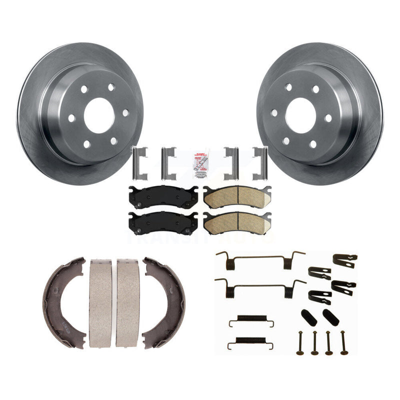 Transit Auto K8A-108894 Disc Brake Kit for 2003 Chevrolet Silverado 2500, Chevrolet Silverado 2500 HD, GMC Sierra 2500 - Rear product image