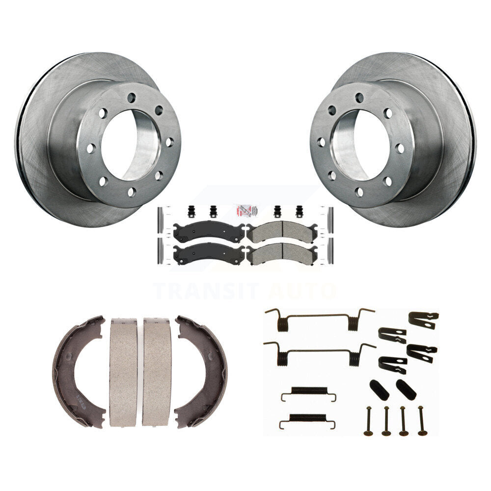 Transit Auto K8A-108896 Disc Brake Kit for 2010 GMC Sierra 3500 HD - Rear product image