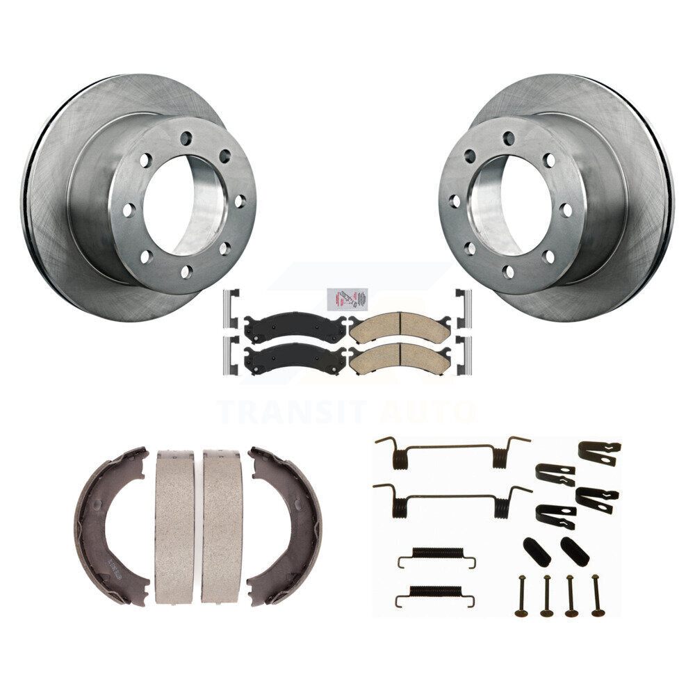 Transit Auto K8A-108897 Disc Brake Kit for 2010 GMC Sierra 3500 HD - Rear product image