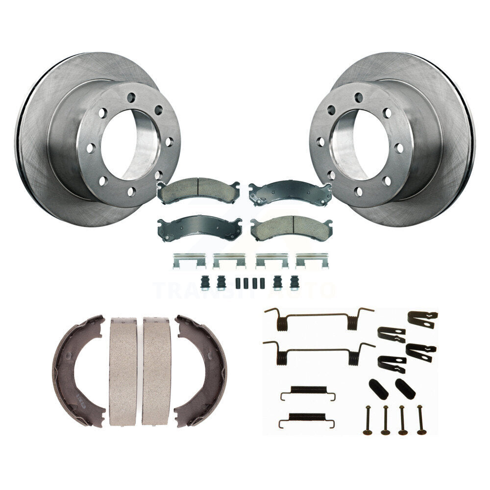 Transit Auto K8A-108898 Disc Brake Kit for 2010 GMC Sierra 3500 HD - Rear product image