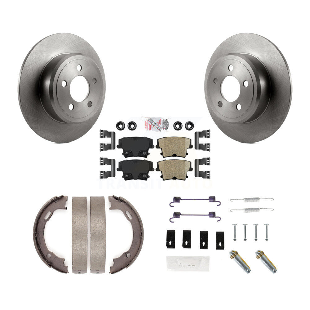 Transit Auto K8A-108900 Disc Brake Kit for 2005-2021 Dodge Charger, Chrysler 300, Dodge Challenger - Rear product image