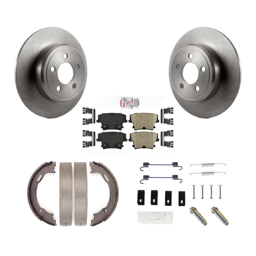 Transit Auto K8A-108902 Disc Brake Kit for 2005-2021 Dodge Charger, Chrysler 300, Dodge Challenger - Rear product image