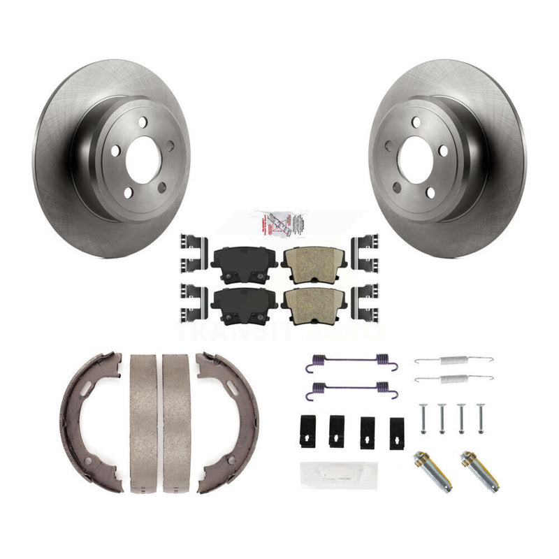 Transit Auto K8A-108902 Disc Brake Kit for 2005-2021 Dodge Charger, Chrysler 300, Dodge Challenger - Rear product image