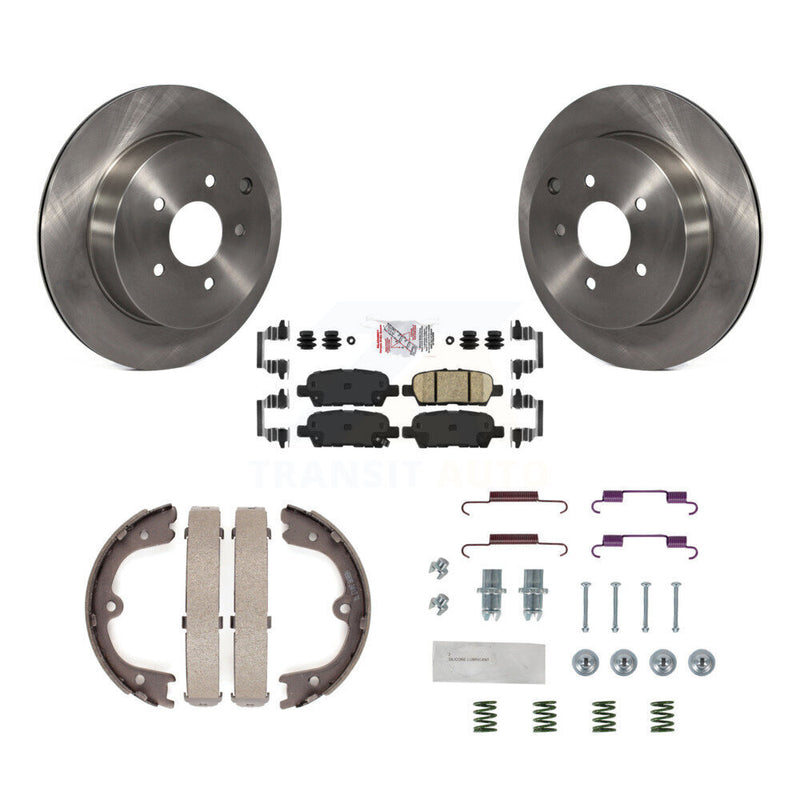 Transit Auto K8A-108913 Disc Brake Kit for 2003-2016 INFINITI Q70, INFINITI Q70L, INFINITI QX70 & more - Rear product image