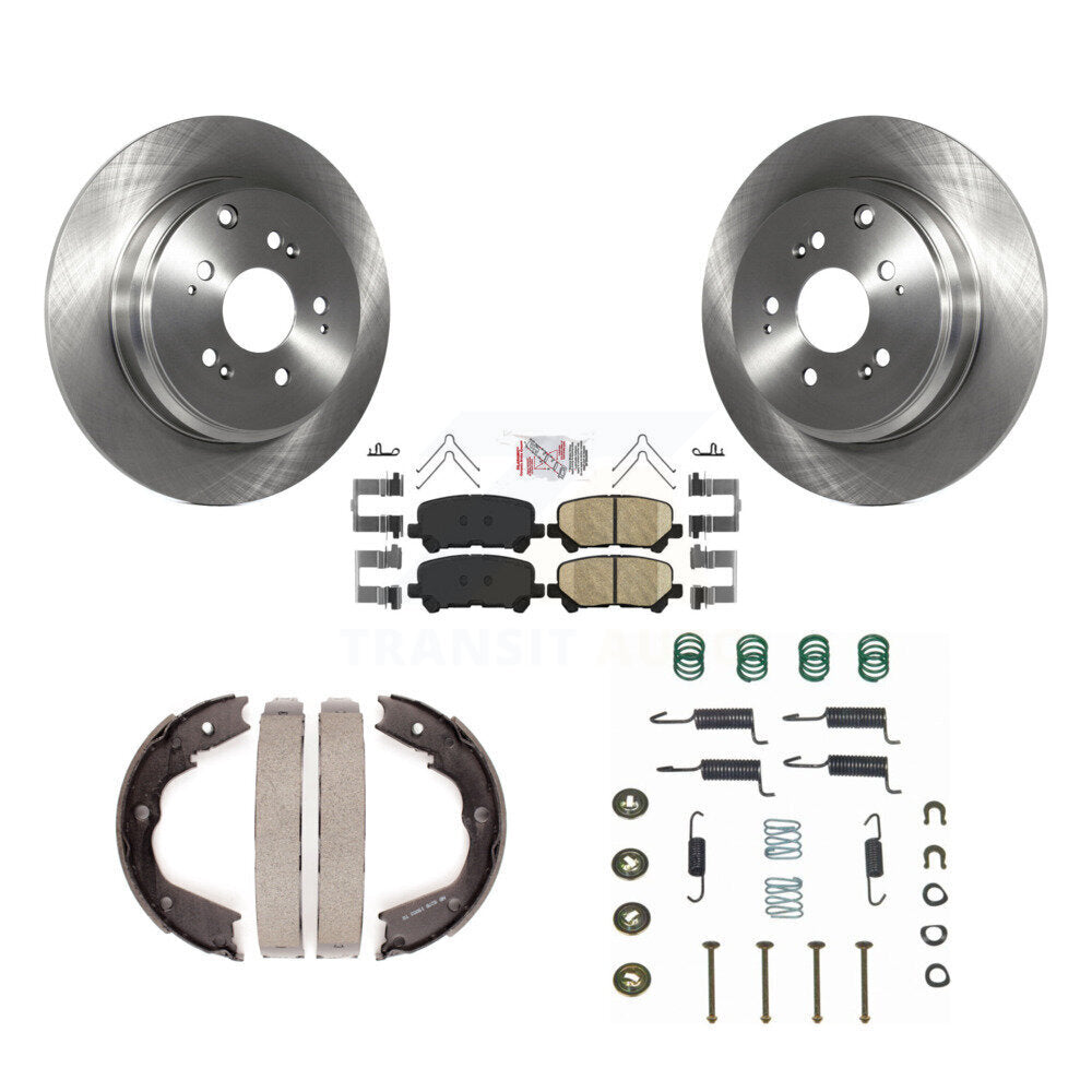 Transit Auto K8A-108914 Disc Brake Kit for 2007-2015 Acura ZDX, Honda Pilot, Acura MDX - Rear product image