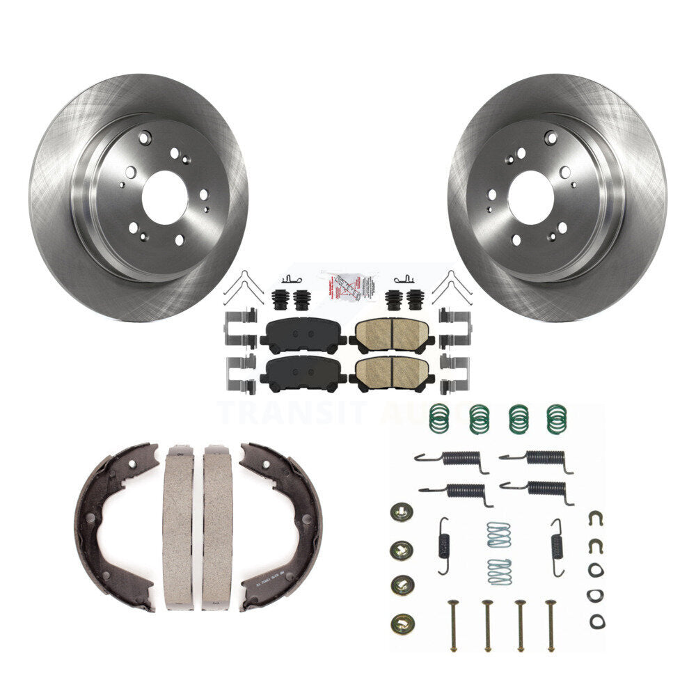 Transit Auto K8A-108915 Disc Brake Kit for 2007-2015 Acura ZDX, Honda Pilot, Acura MDX - Rear product image