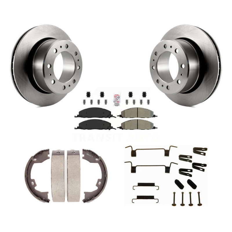 Transit Auto K8A-108918 Disc Brake Kit for 2009-2018 Ram 2500, Ram 3500, Dodge Ram 2500 & more - Rear product image