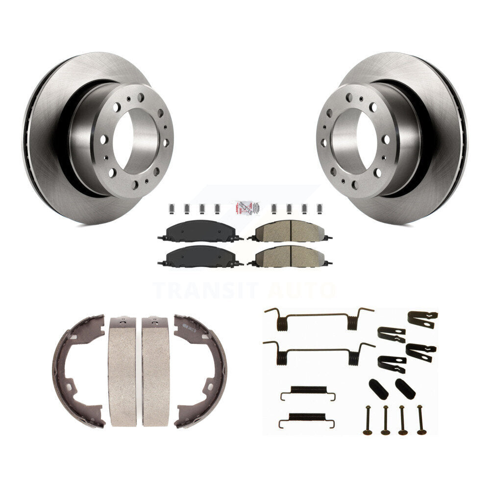 Transit Auto K8A-108919 Disc Brake Kit for 2009-2018 Ram 2500, Ram 3500, Dodge Ram 2500 & more - Rear product image