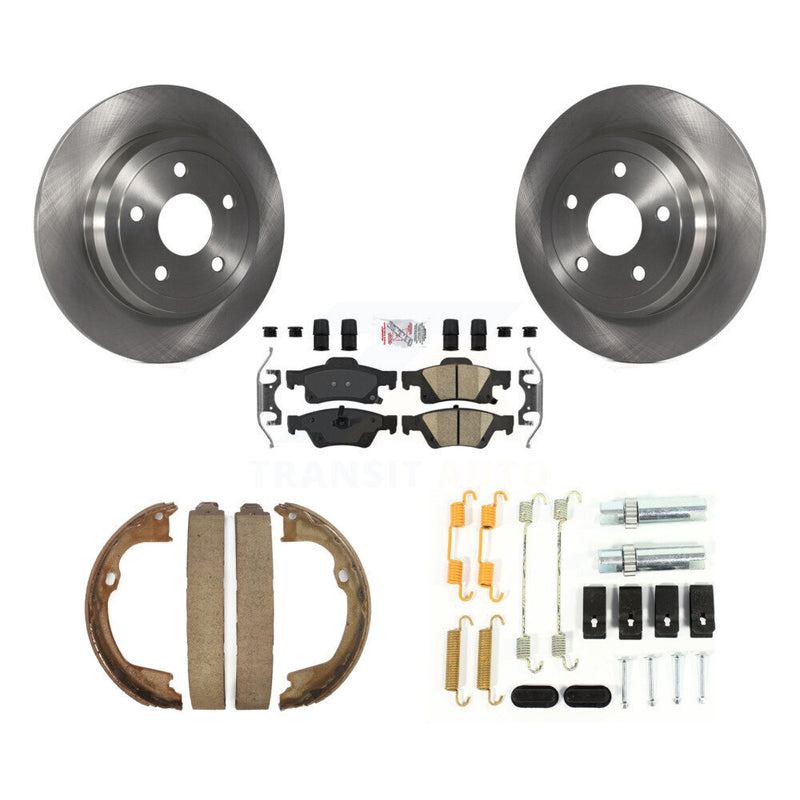 Transit Auto K8A-108927 Disc Brake Kit for 2011-2017 Dodge Durango, Jeep Grand Cherokee - Rear product image