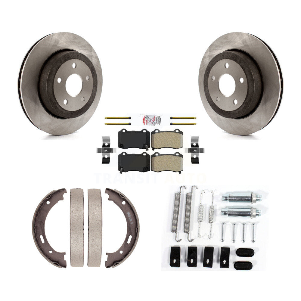 Transit Auto K8A-108935 Disc Brake Kit for 2006-2010 Jeep Grand Cherokee - Rear product image