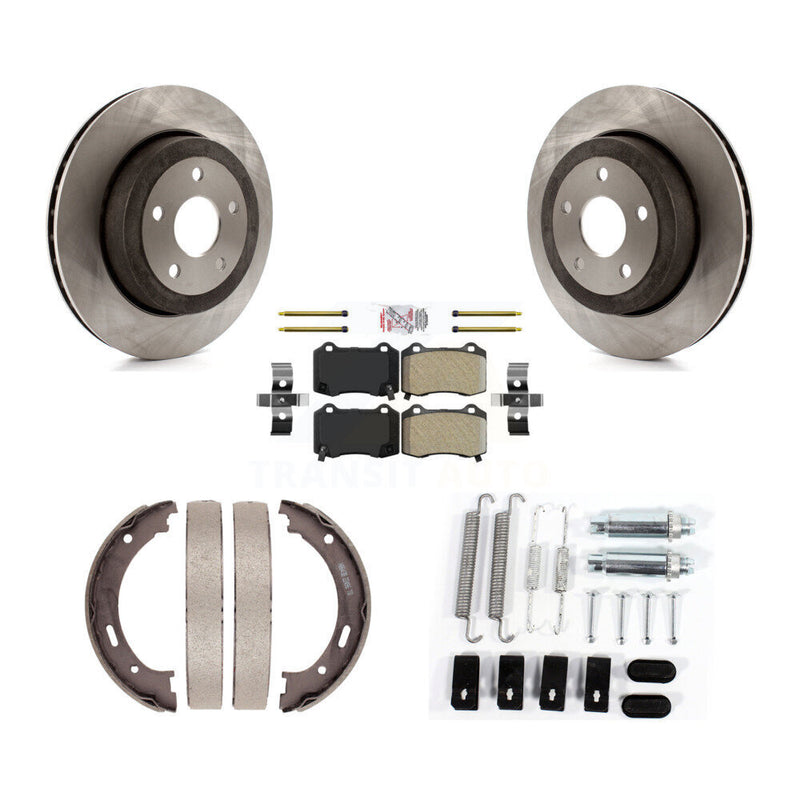 Transit Auto K8A-108935 Disc Brake Kit for 2006-2010 Jeep Grand Cherokee - Rear product image