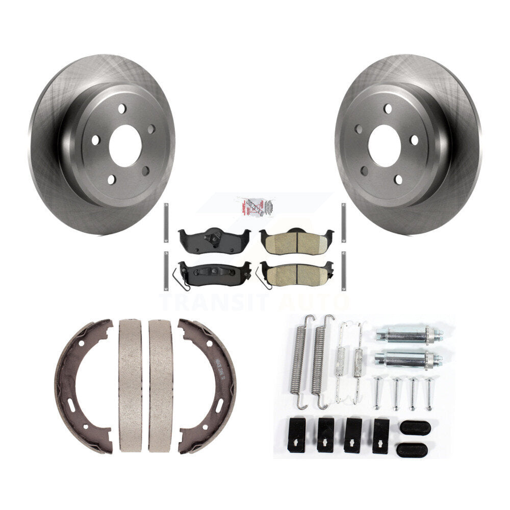 Transit Auto K8A-108937 Disc Brake Kit for 2005-2010 Jeep Grand Cherokee, Jeep Commander - Rear product image