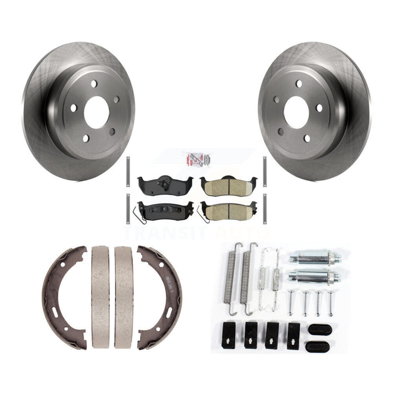 Transit Auto K8A-108937 Disc Brake Kit for 2005-2010 Jeep Grand Cherokee, Jeep Commander - Rear product image