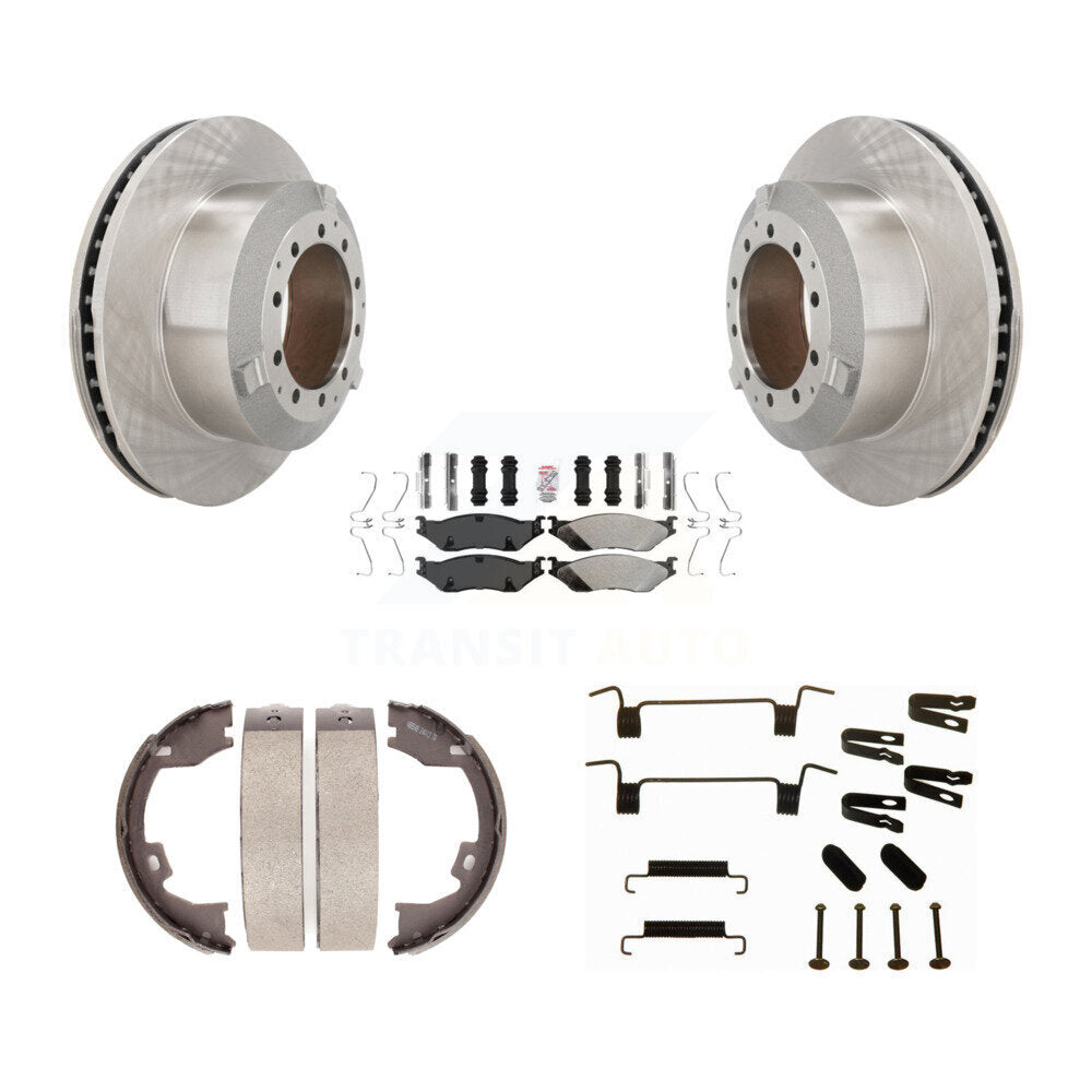 Transit Auto K8A-108940 Disc Brake Kit for 2005-2016 IC Corporation AC Commercial Bus, Ford F-450 Super Duty - Rear product image