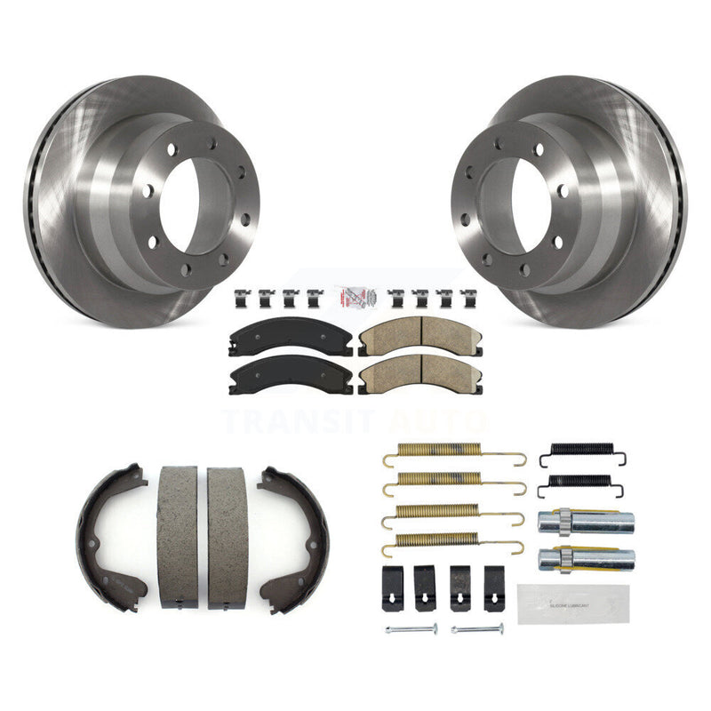 Transit Auto K8A-108943 Disc Brake Kit for 2009-2019 Chevrolet Express 3500, GMC Savana 3500 - Rear product image