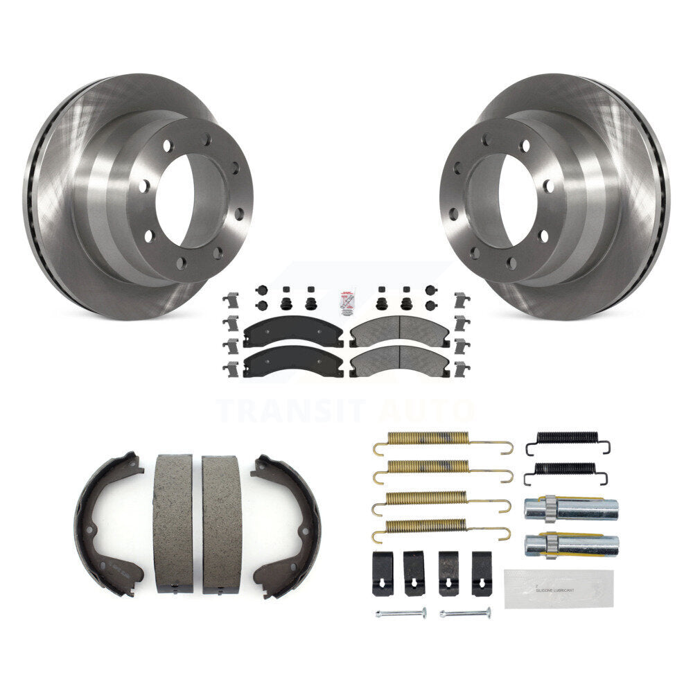 Transit Auto K8A-108945 Disc Brake Kit for 2009-2019 Chevrolet Express 3500, GMC Savana 3500 - Rear product image