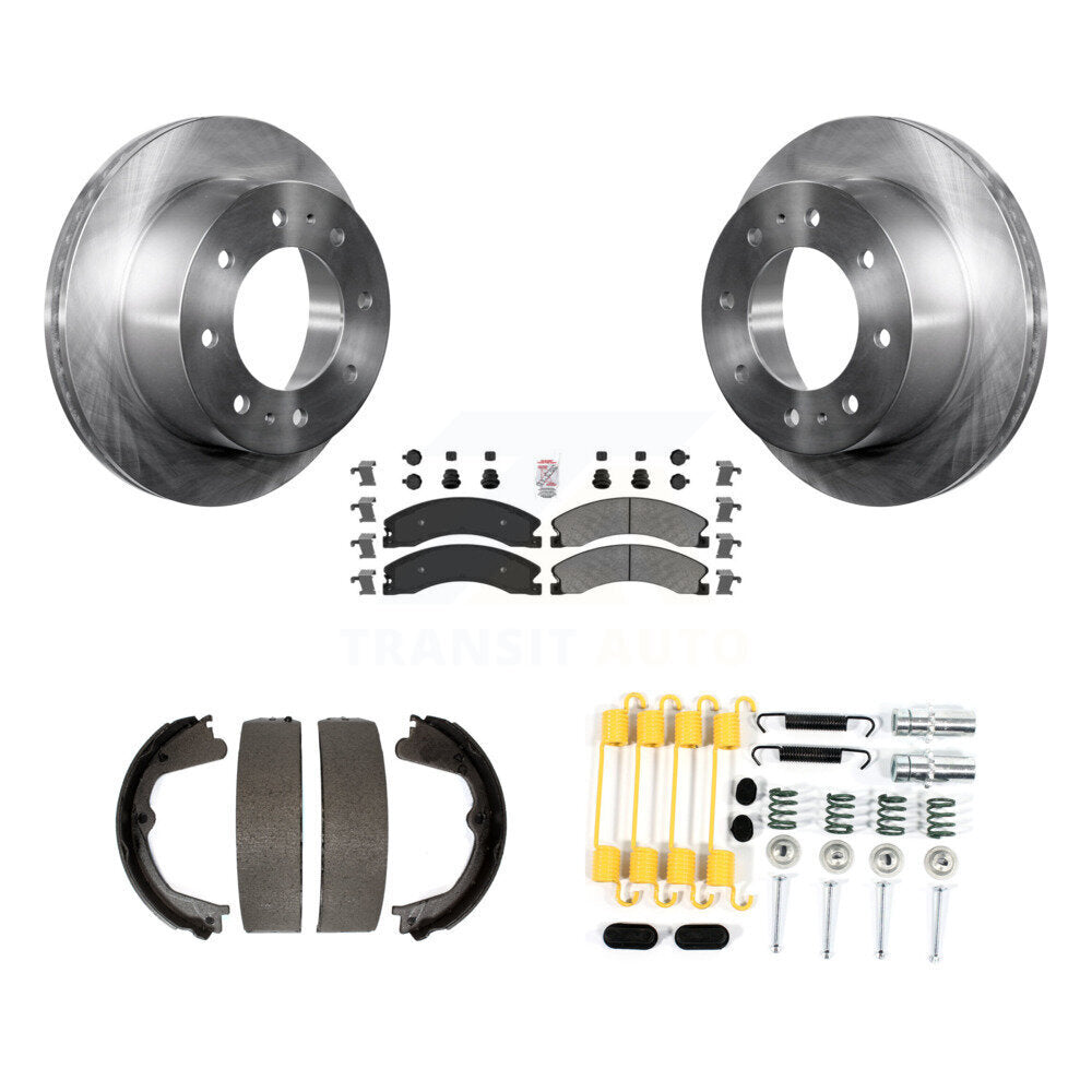 Transit Auto K8A-108956 Disc Brake Kit for 2011-2019 GMC Sierra 2500 HD, Chevrolet Suburban 3500 HD, Chevrolet Silverado 2500 HD - Rear product image